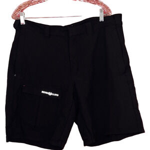 Henri Lloyd Shorts Mens 36Grey Cargo Canvas Nylon Sailing Gear Marine Tech Logo